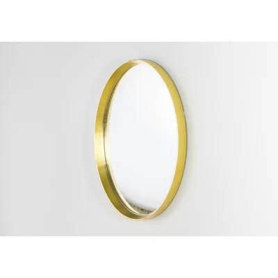 Perch and Parrow Carolyn Oval Mirror, Large