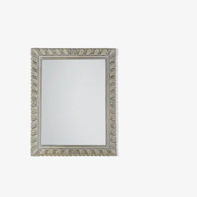Perch and Parrow Zola Wall Mirror in Grey