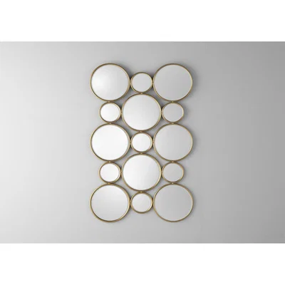 Perch and Parrow Maggie Circles Wall Mirror