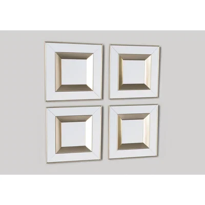 Perch and Parrow Phantasia Square Mirror
