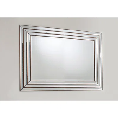 Perch and Parrow Casey Wall Mirror with Warm Bronze Finish