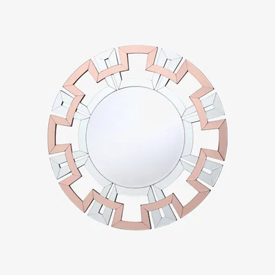 Pagazzi Veona Round Rose Gold Mirror