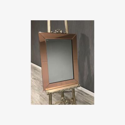 Pagazzi Triangle Rose Gold Mirror 70x50cm