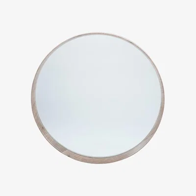 Pagazzi Stockholm Taupe Wood Wall Mirror
