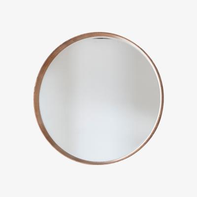 Pagazzi Keaton Round Mirror Oak 73.5cmx73.5cm