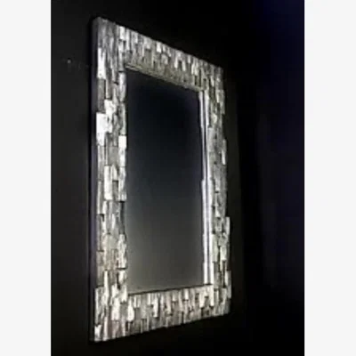 Quatropi Striking Quatropi ModernRectangular 1200 x 800mm Chunky Block Mirror