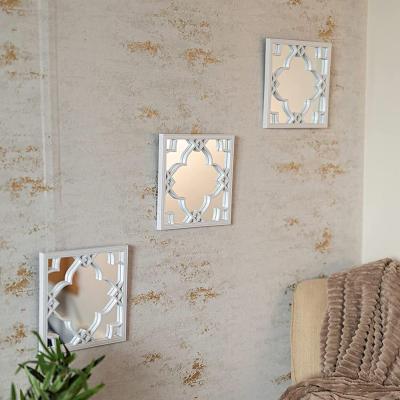 The Range 3 Piece Wall Mirror Set  - White