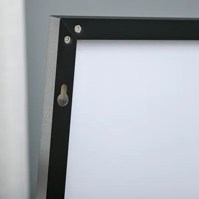 The Range Full Length Floor Standing or Wall Mount Dressing Mirror - Black