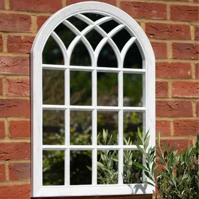 The Range Verona Wall Mirror - White