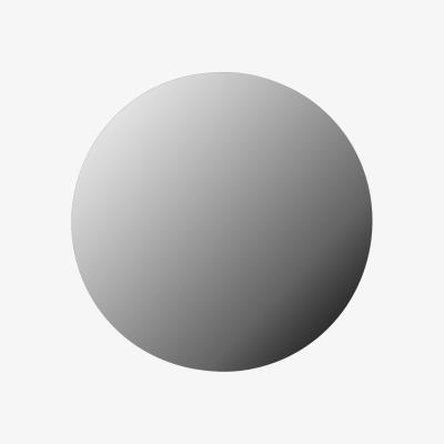 The Range Round Drilled Mirror