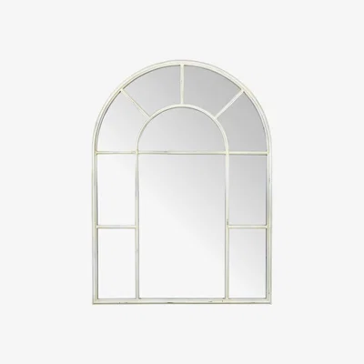 The Range Ivory Arch Mirror - Ivory