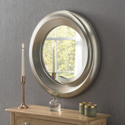 The Range Silver Round Swirl - Silver