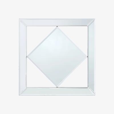 The Range Art Deco Wall Mirror Diamond - Diamond