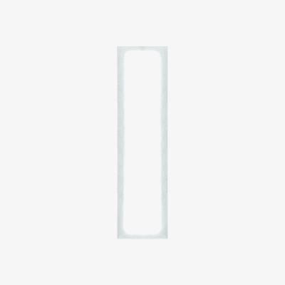 The Range Full Length Shimmer Glitter Mirror - Silver