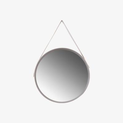 The Range Matt Grey Strap Mirror