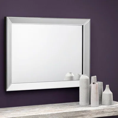 The Range Soprano Wall Mirror - Silver