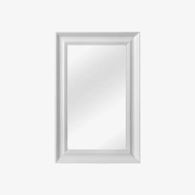 The Range Premier Housewares Urban Matt White Finish Wall Mirror - White