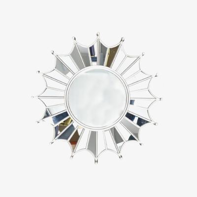 The Range Round Umbrella Style Classy Wall Mirror Silver - Silver