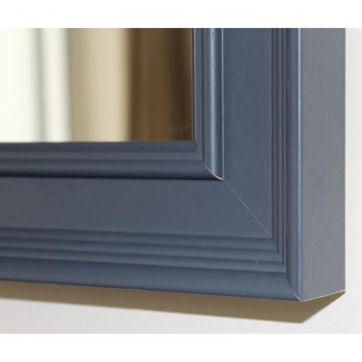 The Range Torian Wall Mounted Accent Mirror in Grey - Grey / 61cm