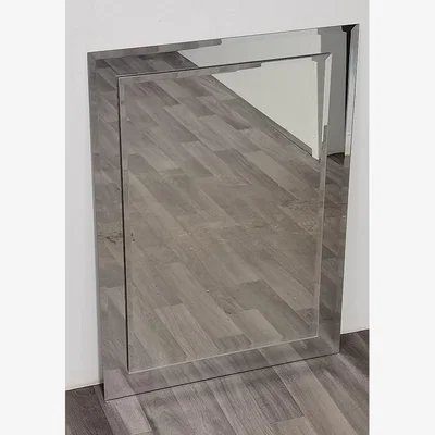 The Range Double Layer Wall Mounted Bathroom Mirror - Silver