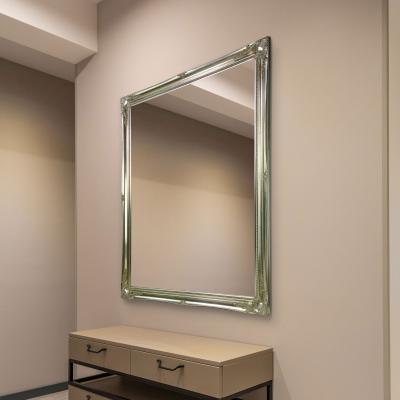 The Range Hamilton Vintage Silver Antique Design Wall Mirror - Silver