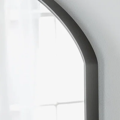 The Range Mini Mantle Mirror - Black