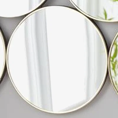 The Range Circles Mirror - Gold