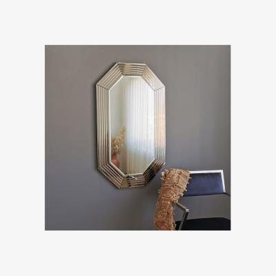 The Range Decorative Wall Mirror with Smoked Glass Frame - Bronze Mirror