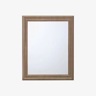 The Range Kalani Brushed Step Mirror - Gold