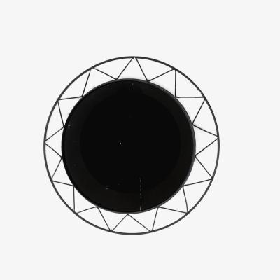 The Range 3D Effect Black Wire Mirror