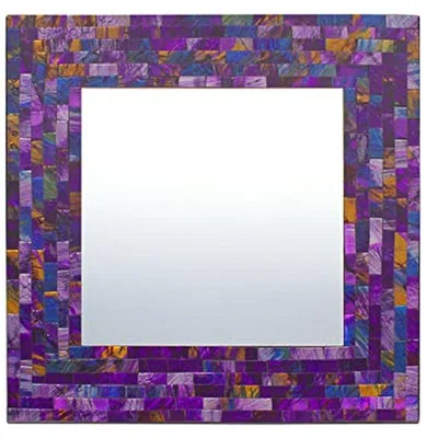 The Range Mosaic Wall Mirror  - Brown