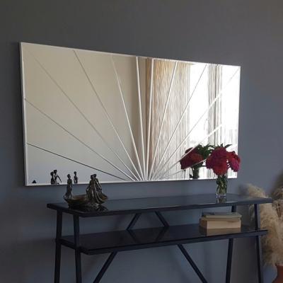 The Range Decorative Fan Effect Wall Mirror - Mirror