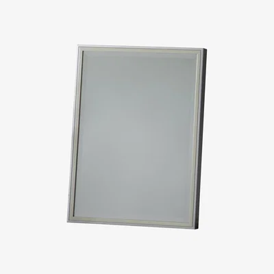 Sofa.com Orwell Small Rectangle Wall Mirror with Silver Frame - sofa.com