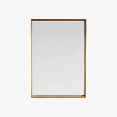 Sofa.com Milton Large Rectangle Wall Mirror with Oak Frame - sofa.com