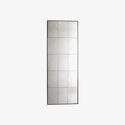Sofa.com Hemingway Small Rectangle Wall Mirror with Black Frame - sofa.com