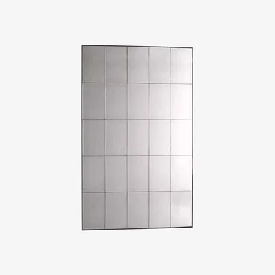 Sofa.com Perfectly Pristine Hemingway Large Rectangle Wall Mirror with Black Frame - sofa.com