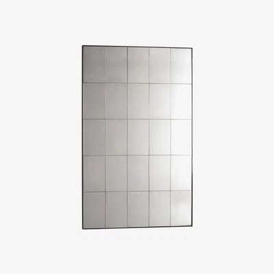 Sofa.com Perfectly Pristine Hemingway Large Rectangle Wall Mirror with Black Frame - sofa.com