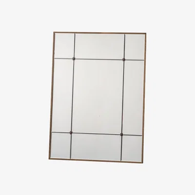 Sofa.com Carroll Small Rectangle Wall Mirror with Bronze Frame - sofa.com