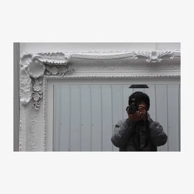 Teddy Beau Maison Reproductions White Ornate Wall Mirror