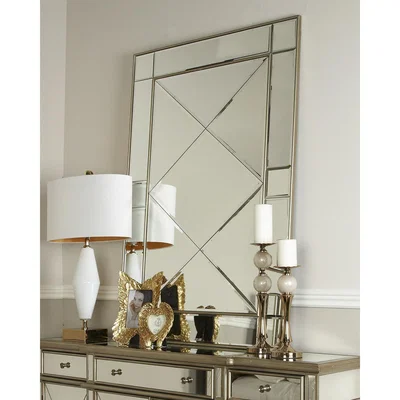 Teddy Beau Deco Home Bella Gold Wall Mirror