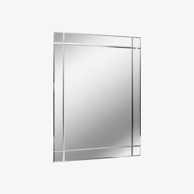 Teddy Beau Teddy's Collection Etched Border Wall Mirror