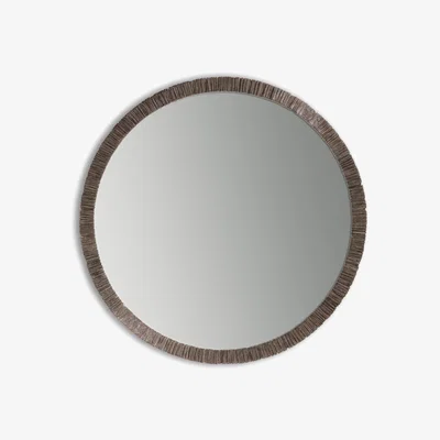 Tobias Oliver Porta Romana I Trevose Mirror I Burnt Silver