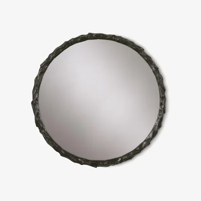 Tobias Oliver Porta Romana I Twig Mirror I Bronzed