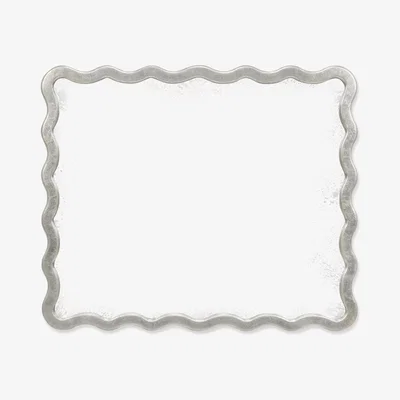 Tobias Oliver William Yeoward | Keste Rectangular Mirror Antique Silver