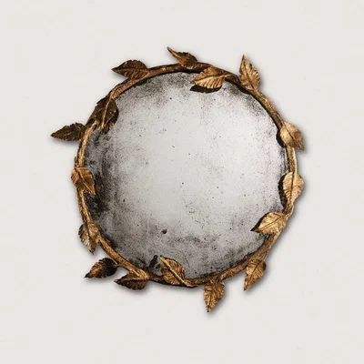 Tobias Oliver Porta Romana | Aurelia Mirror | Venetian Gold with Antique Glass