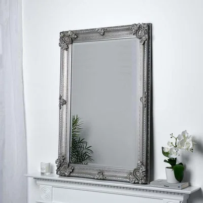 Woods Furniture Marylebone Wall Mirror Silver