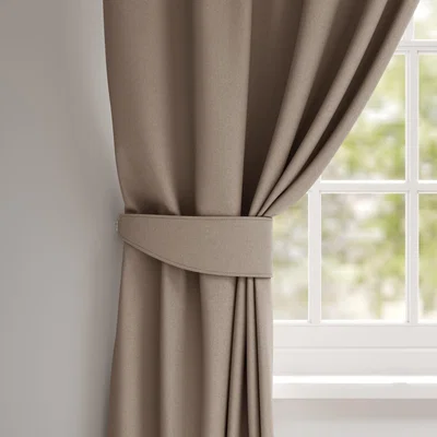 Dunelm Savanna Made to Order Fire Retardant Tieback Savanna Oatmeal