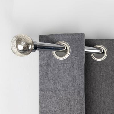 Dunelm Mercury Extendable Metal Eyelet Curtain Pole​