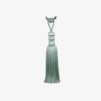 Dunelm Hamilton Seafoam Tieback Blue
