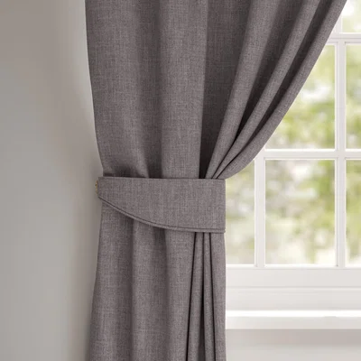 Dunelm Bronte Recycled Polyester Made to Measure Tieback Bronte Flint